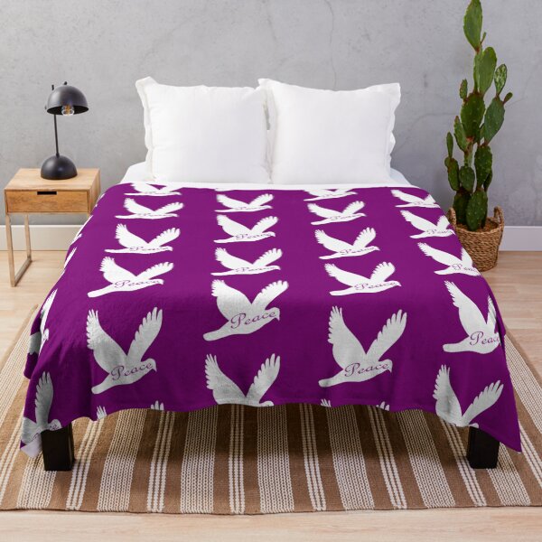 Item preview, Dove of peace on purple designed and sold by moonlovedesigns.