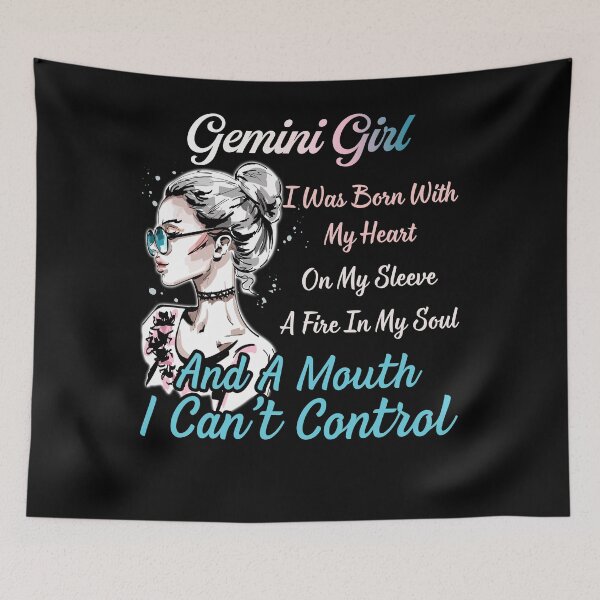 Item preview, I am A Gemini Girl Zodiac Birthday designed and sold by hoangtrongkhiem.