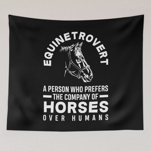 Item preview, Equestrianism Equestrian Horse Riding Equinetrovert designed and sold by ShopTheStyle.