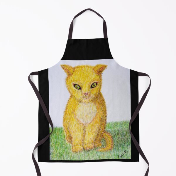 Item preview, Yellow Kitty designed and sold by MoreGoodArt.