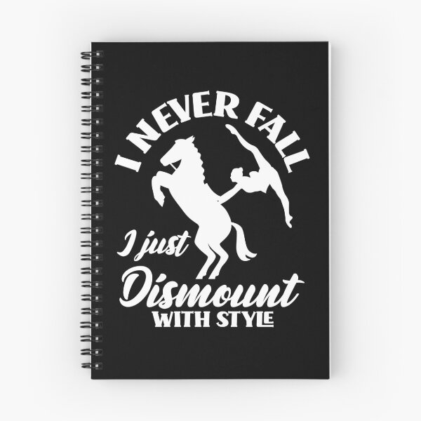 Item preview, Equestrianism Equestrian Horse Riding I Never Fall Funny designed and sold by ShopTheStyle.