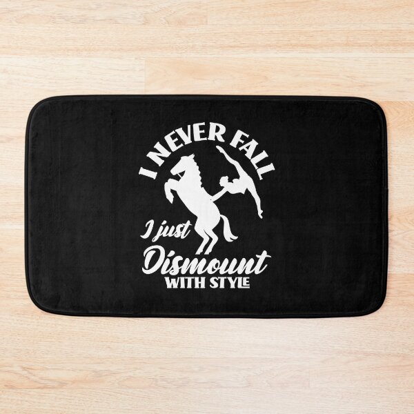 Item preview, Equestrianism Equestrian Horse Riding I Never Fall Funny designed and sold by ShopTheStyle.
