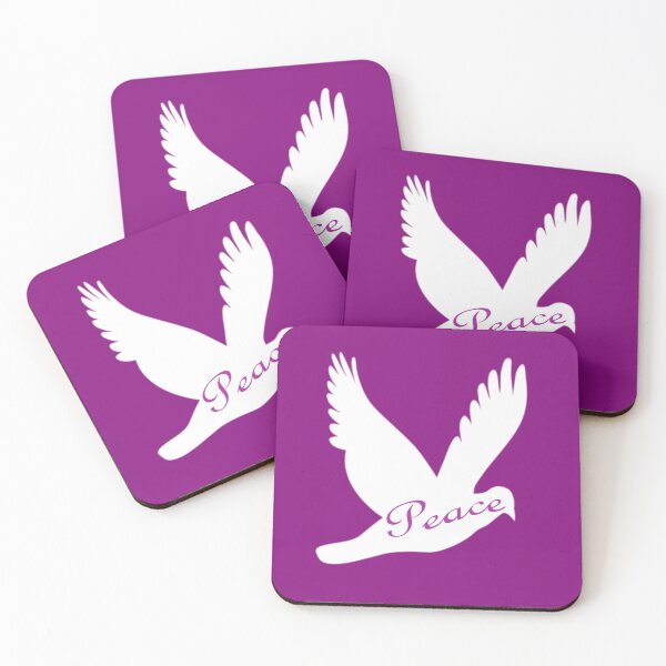 Item preview, Dove of peace on purple designed and sold by moonlovedesigns.