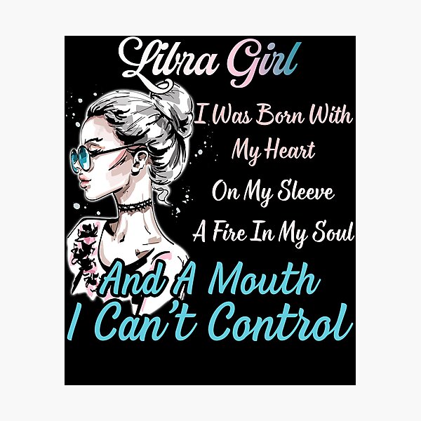 Item preview, I am A Libra Girl Zodiac Birthday designed and sold by hoangtrongkhiem.