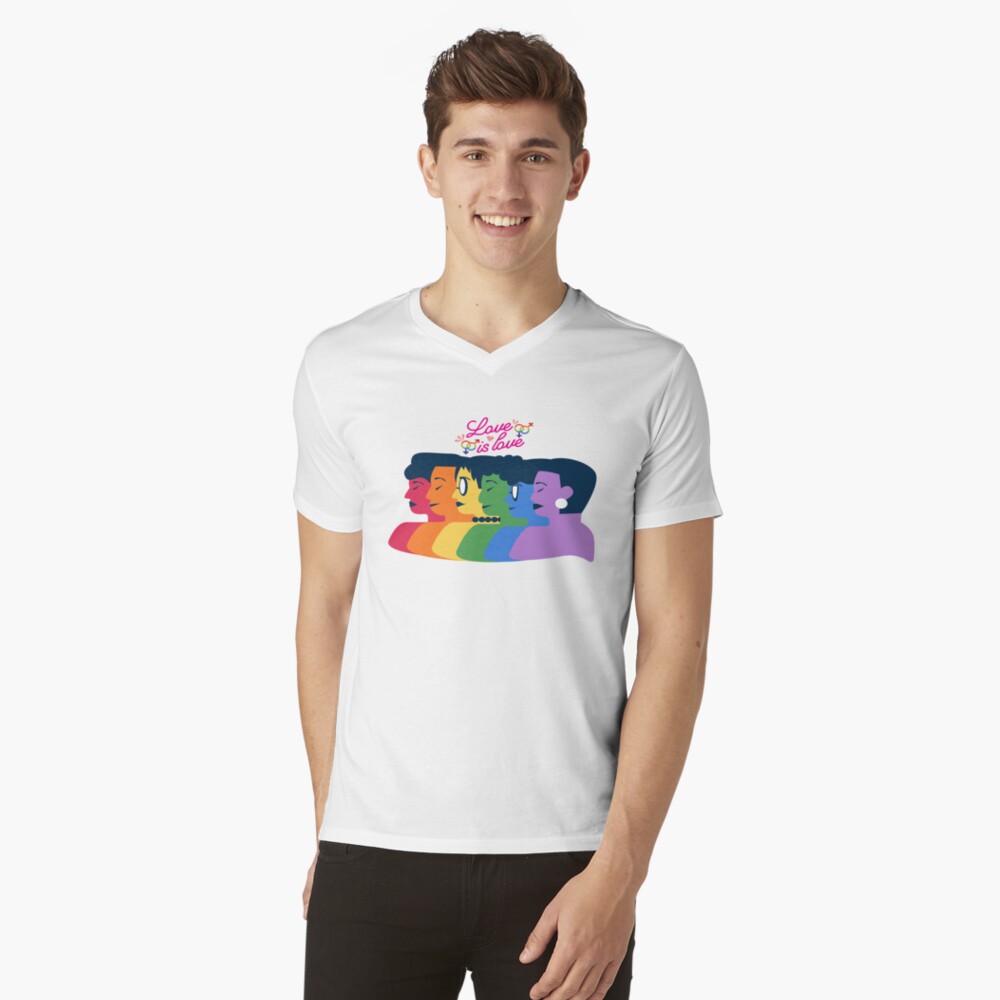 Item preview, V-Neck T-Shirt designed and sold by JiggsFashion.