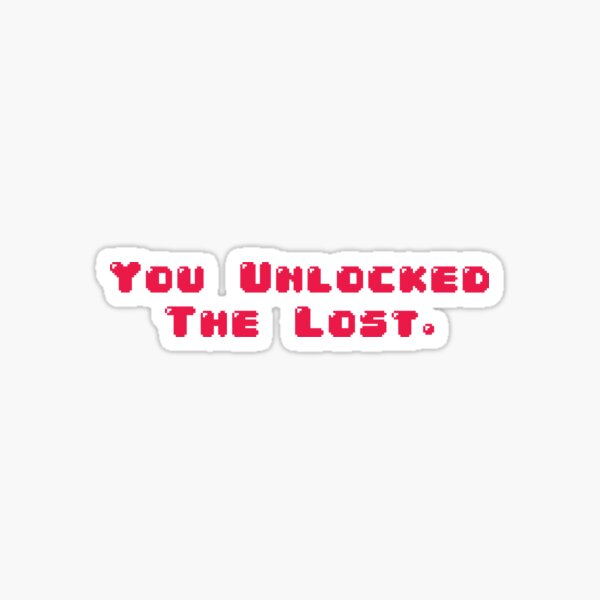 Quote - The Binding Of Isaac Sticker