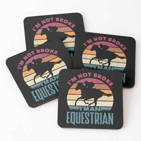 Item preview, Equestrianism Equestrian Horse Riding Im Not Broke Funny designed and sold by ShopTheStyle.