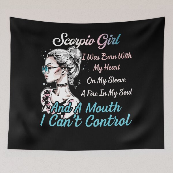 Item preview, I am A Scorpio Girl Birthday designed and sold by hoangtrongkhiem.