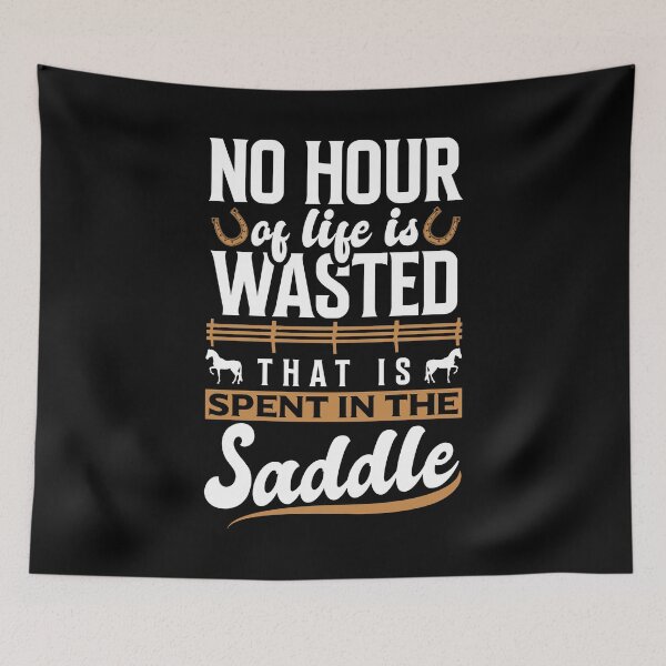 Item preview, Equestrianism Equestrian Horse Riding No Hour Wasted designed and sold by ShopTheStyle.