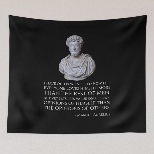 Item preview, Marcus Aurelius Quote - Opinions Of Others - Ancient Rome Stoic Philosophy Quote designed and sold by Styrman.