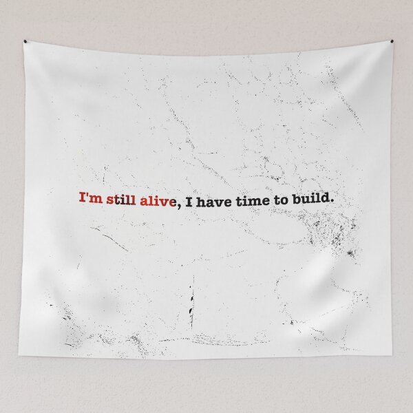 Item preview, Rilke - I'm Still Alive - Quote designed and sold by brainbag.