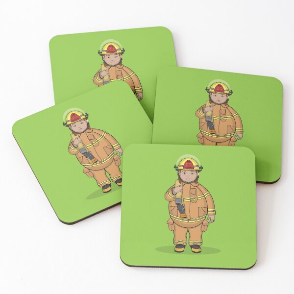 Item preview, Eggy Firefighter designed and sold by Designs by Greylady.