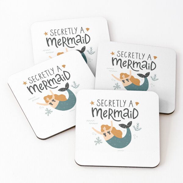 Item preview, Secretly a mermaid designed and sold by Leysan Shayak.