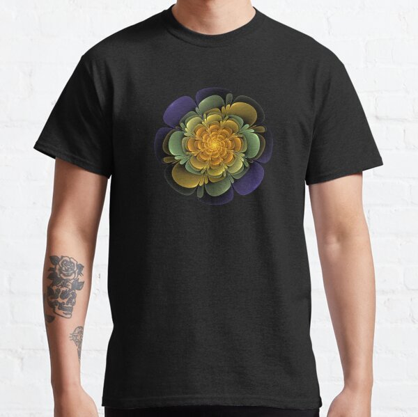 Flor Mística Multicolor Camiseta clásica