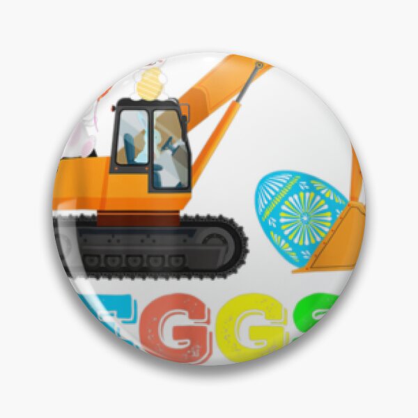 Item preview, Kids EggsCavator Happy Easter Funny Excavator Hunting Egg designed and sold by selimane.