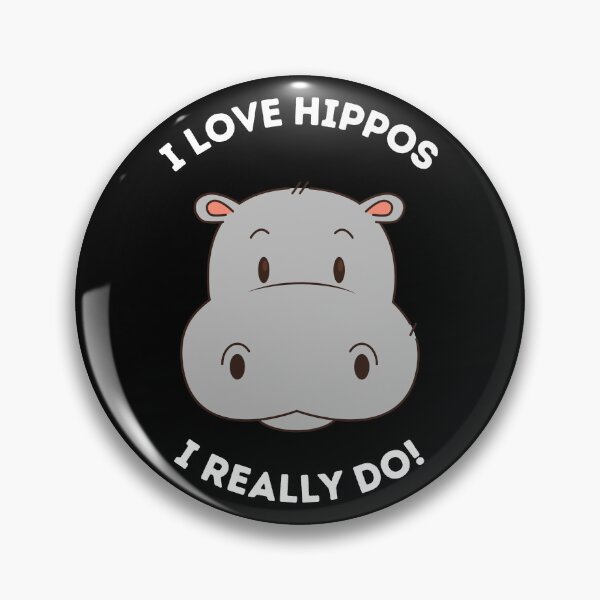 Item preview, Hippo Really Like Hippos Hippo Lovers Hippopotamus designed and sold by Creatoe.