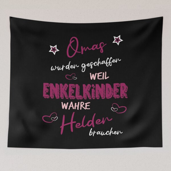 Item preview, Grandmas were created because grandchildren are true heroes... designed and sold by Shirt-Designs.