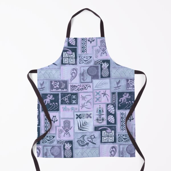 Item preview, Samoan - Hawaiian Vintage Blue Painted Tapa Tribal Patchwork 2061 designed and sold by sunnthreads.