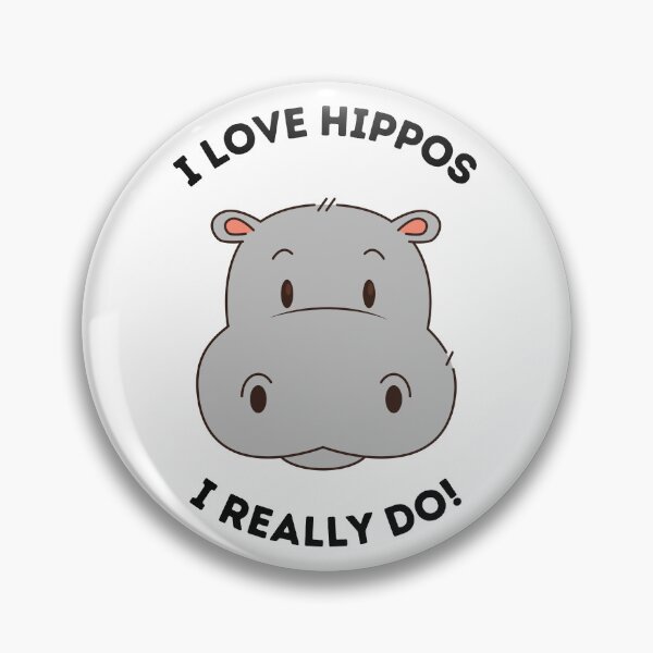 Artikelvorschau, Hippo mag Hippos wirklich Hippo Lovers Hippopotamus entworfen und verkauft von Creatoe.