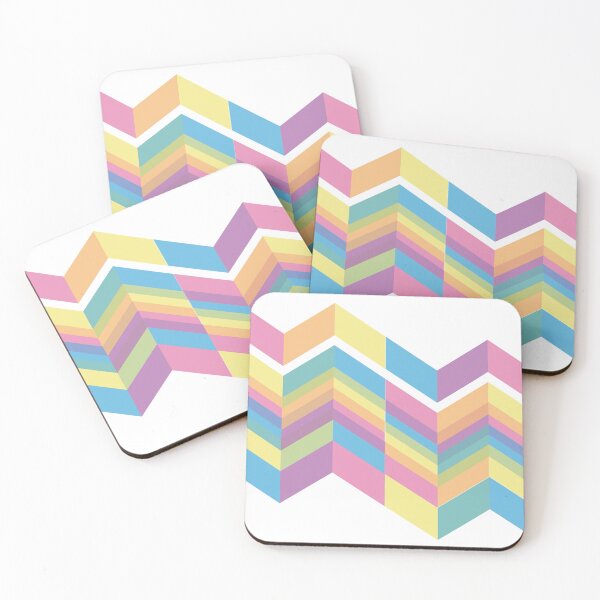 Item preview, Geometric Vaporwave Pattern designed and sold by lbosticdesigns.