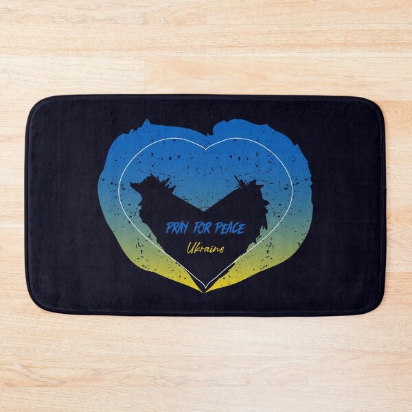 Item preview, Pray For Peace Ukraine. Ukraine Solidarity Heart designed and sold by Rebel-Design.