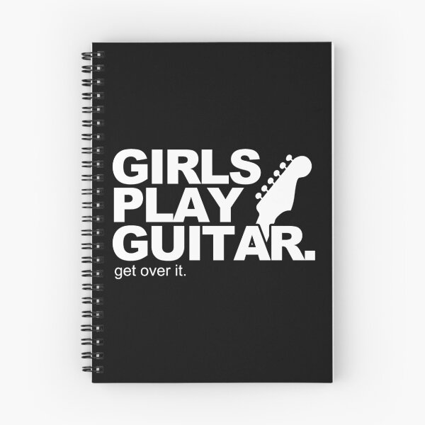 Item preview, Girls Play Guitar. Get over it! designed and sold by mebyme.