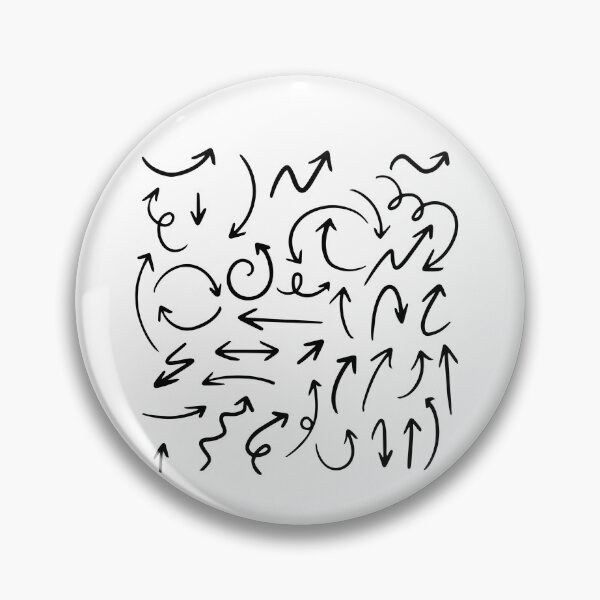 Item preview, Set of hand drawn arrows Free Vector, Set of Arrows Isolated on White Background. designed and sold by Lachkarstore.