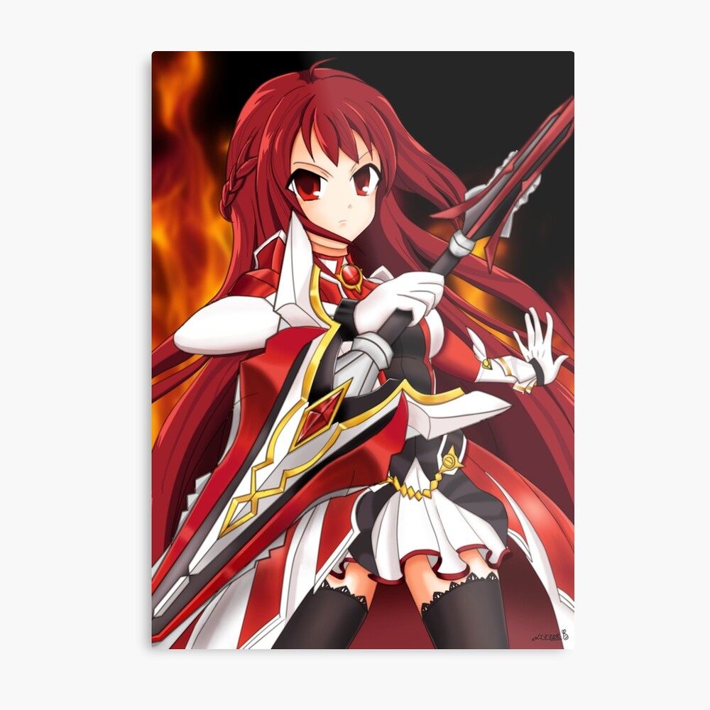 Elesis Elsword Canvas Print By Puchibake Redbubble