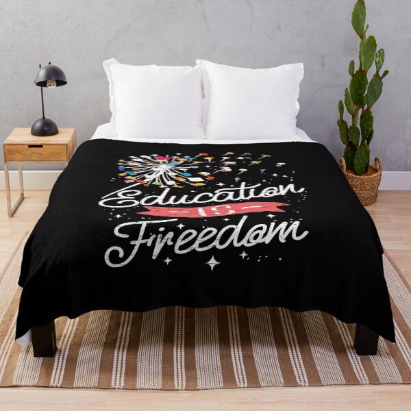 Item preview, Education Is Freedom Reading Teacher Books Literature designed and sold by Shirtcaesar.