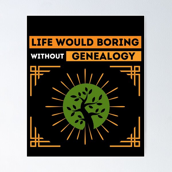 Genealogy Posters for Sale - Fine Art America