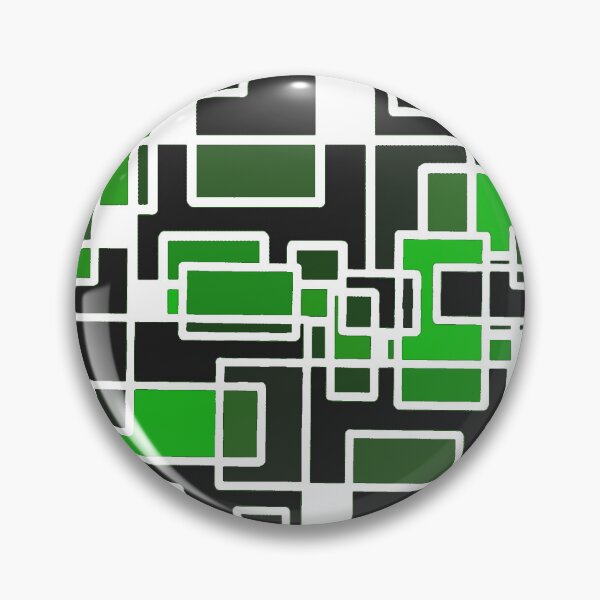 Item preview, Oblong forms - greens on white designed and sold by MoMoJaJa.