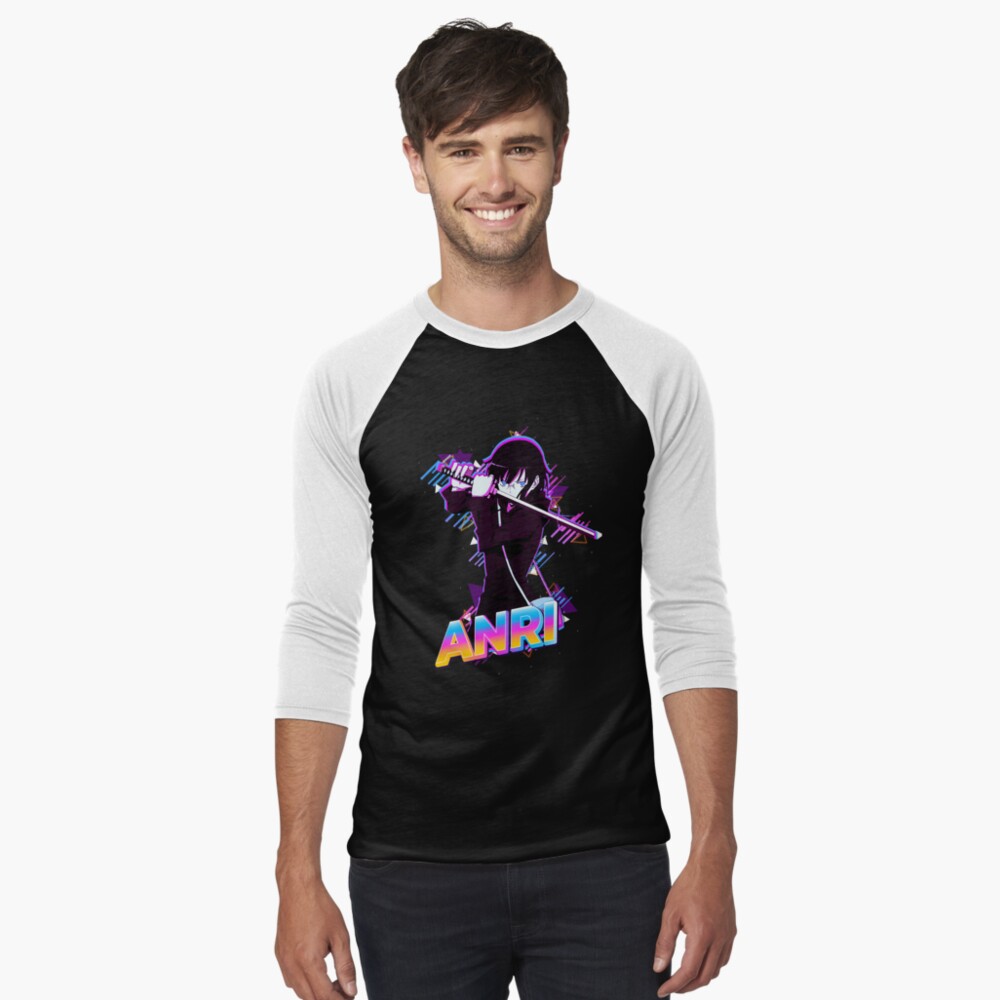 Aperçu de l'œuvre T-shirt baseball manches ¾ créée et vendue par Fish6SticksP.