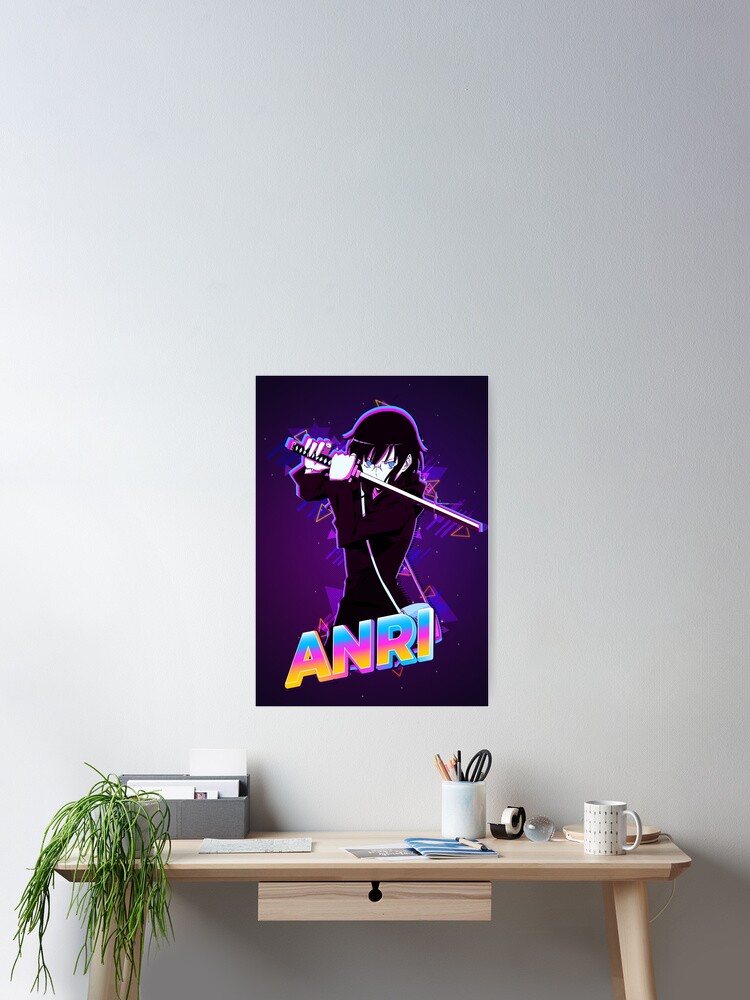 Aperçu 2 sur 3. Poster avec l'œuvre Anri Sonohara | Durarara créée et vendue par Fish6SticksP.