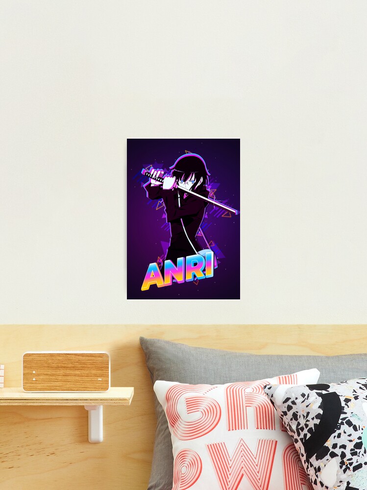 Aperçu 2 sur 3. Impression photo avec l'œuvre Anri Sonohara | Durarara créée et vendue par Fish6SticksP.