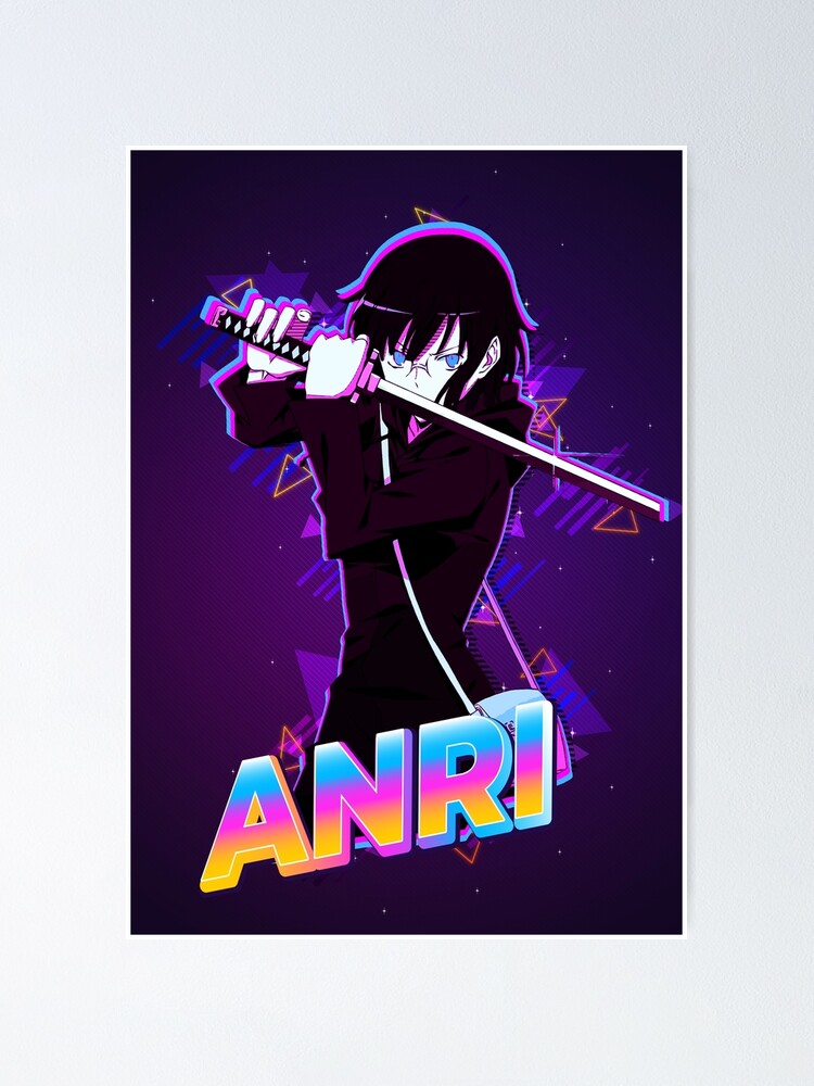 Aperçu 1 sur 3. Poster avec l'œuvre Anri Sonohara | Durarara créée et vendue par Fish6SticksP.