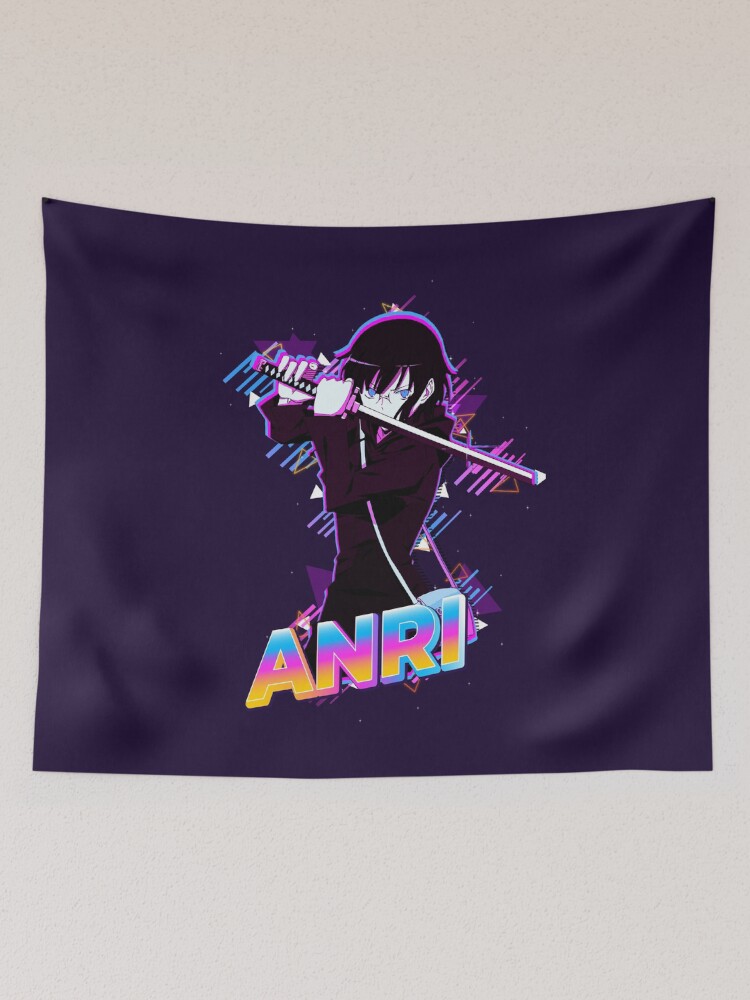 Aperçu 2 sur 3. Tentures avec l'œuvre Anri Sonohara | Durarara créée et vendue par Fish6SticksP.