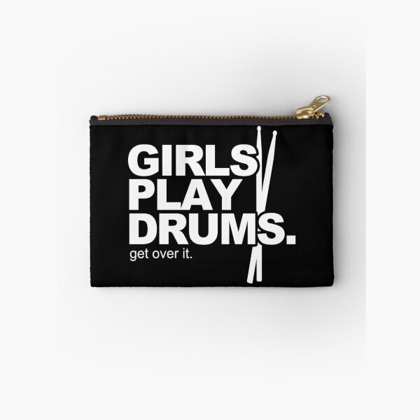 Item preview, Girls Play Drums. Get over it! designed and sold by mebyme.