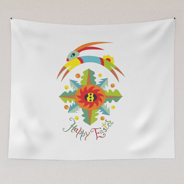 Item preview, Happy Easter. Ukrainian ornament. Easter bunny designed and sold by oleo79.