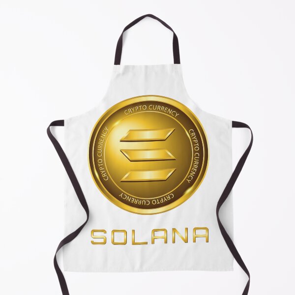 Item preview, solana crypto currency solana sol gold coin designed and sold by ZieProject.