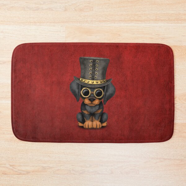 Item preview, Steampunk Doberman Puppy Red designed and sold by JeffBartels.