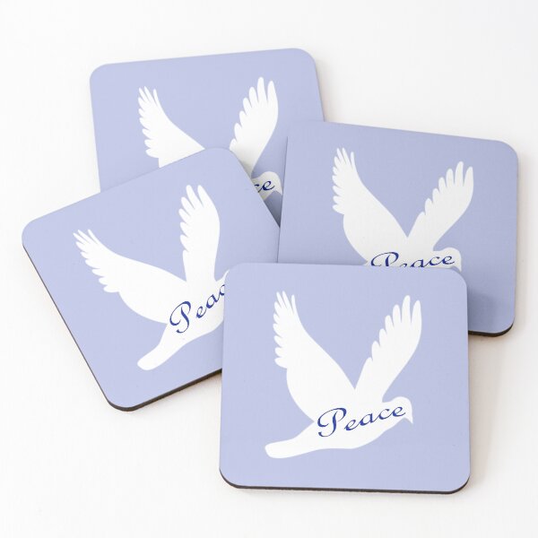 Item preview, Dove of peace on blue designed and sold by moonlovedesigns.