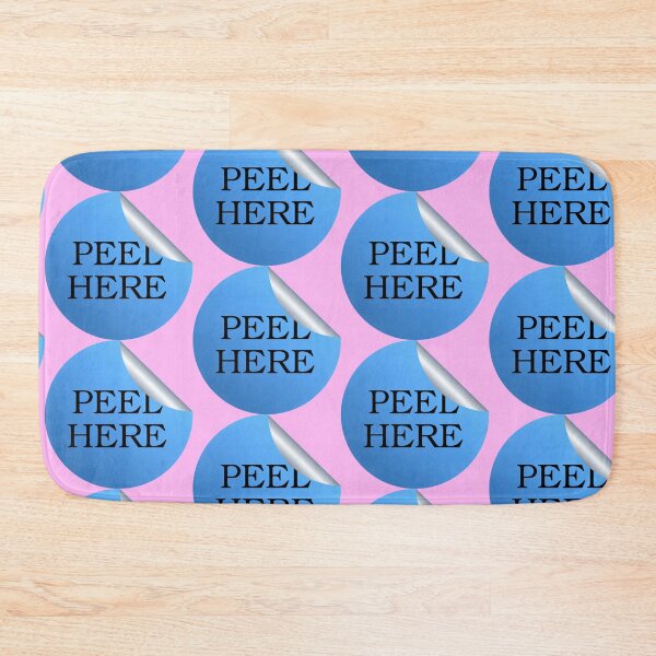 Item preview, Fake Peel Here designed and sold by TheEndlessStore.
