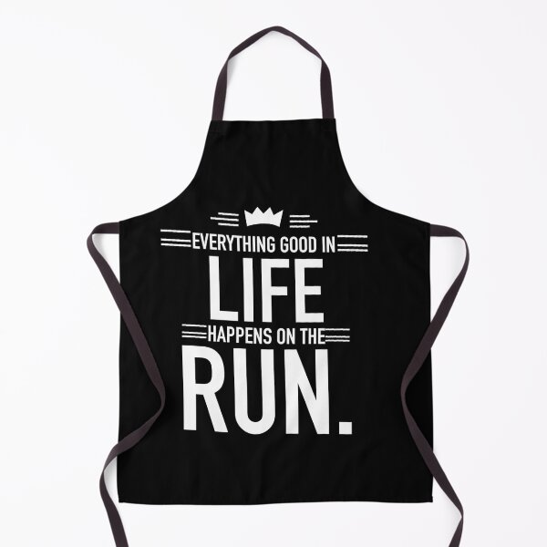 Item preview, Everything good in life happens on the run. Funny Running Quotes designed and sold by Quotes ⭐⭐⭐⭐⭐.