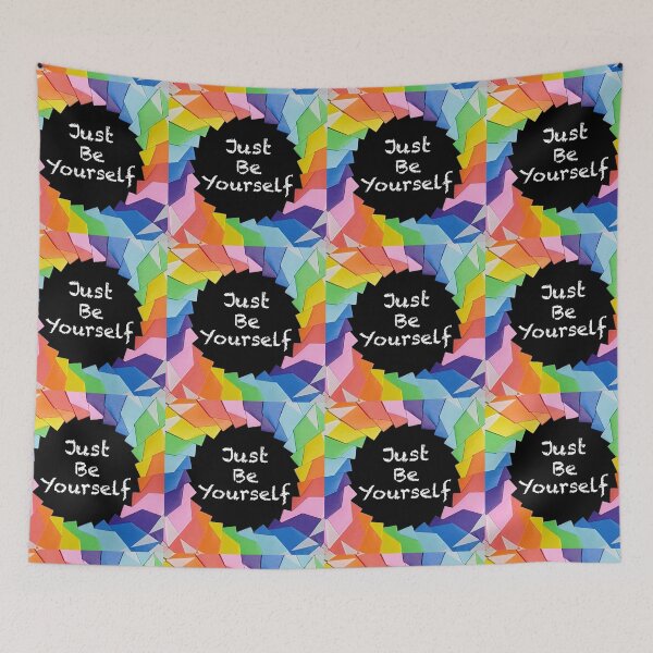Item preview, Just be yourself quote designed and sold by Meo Design.