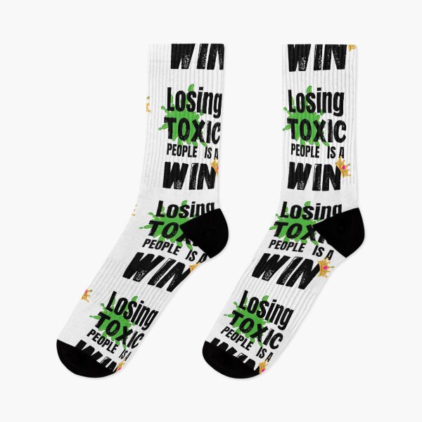 Item preview, Losing Toxic People Is a Win Friend Love designed and sold by BookOfE.