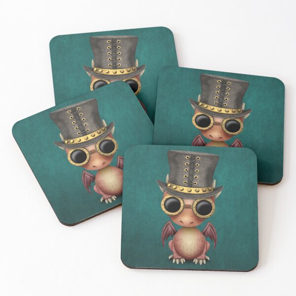 Artikelvorschau, Steampunk rotes Drachenbaby entworfen und verkauft von JeffBartels.