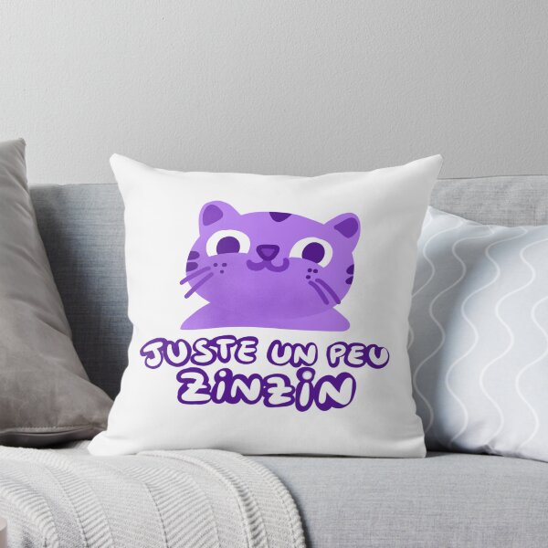 Item preview, Purple cat  designed and sold by Drawtofeelgood.