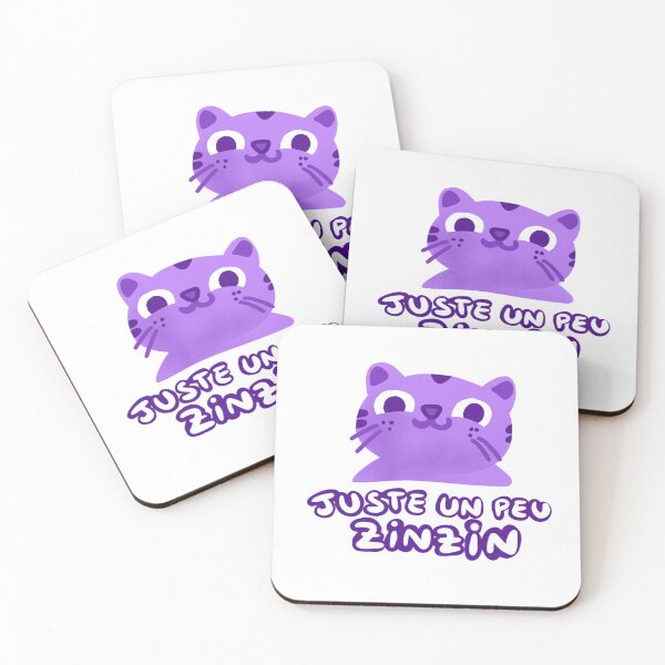Item preview, Purple cat  designed and sold by Drawtofeelgood.