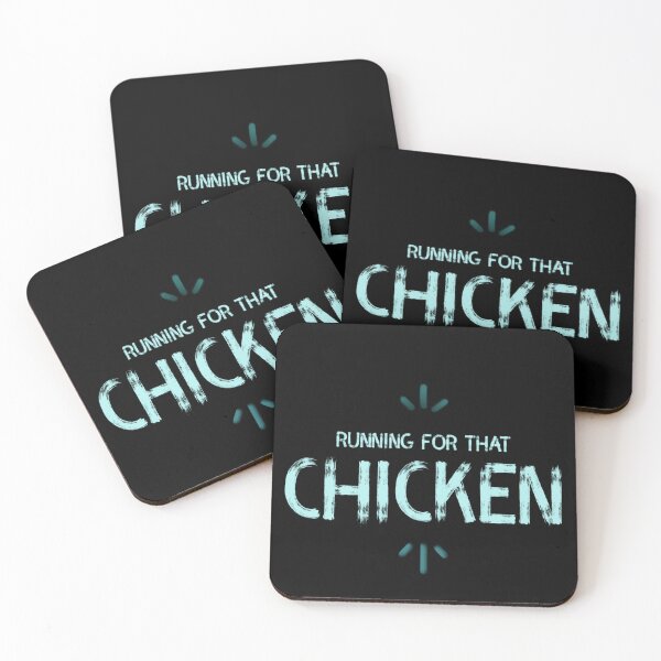 Item preview, Running for that chicken  Funny Running Quotes designed and sold by Quotes ⭐⭐⭐⭐⭐.