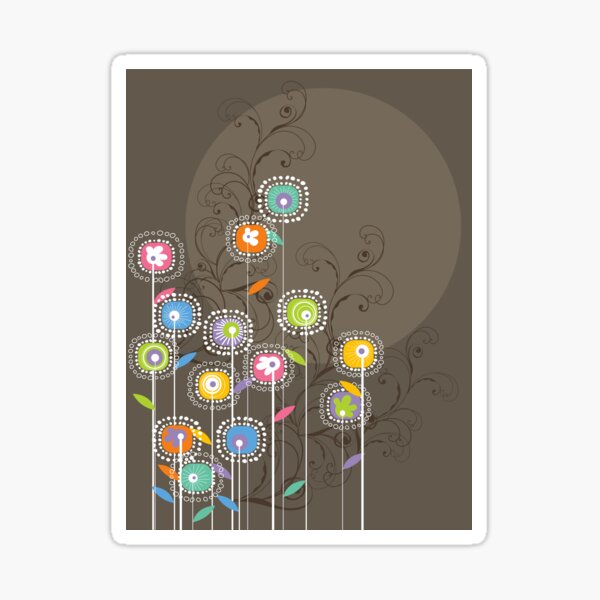Item preview, My Groovy Flower Garden Grows II © fatfatin designed and sold by fatfatin.